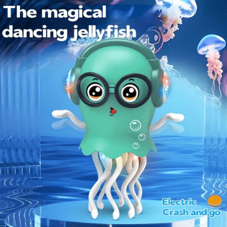 (only few left)  Dancing Jellyfish Musical Bump Toy