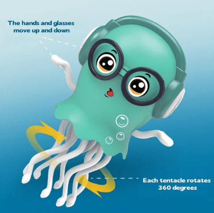 (only few left)  Dancing Jellyfish Musical Bump Toy
